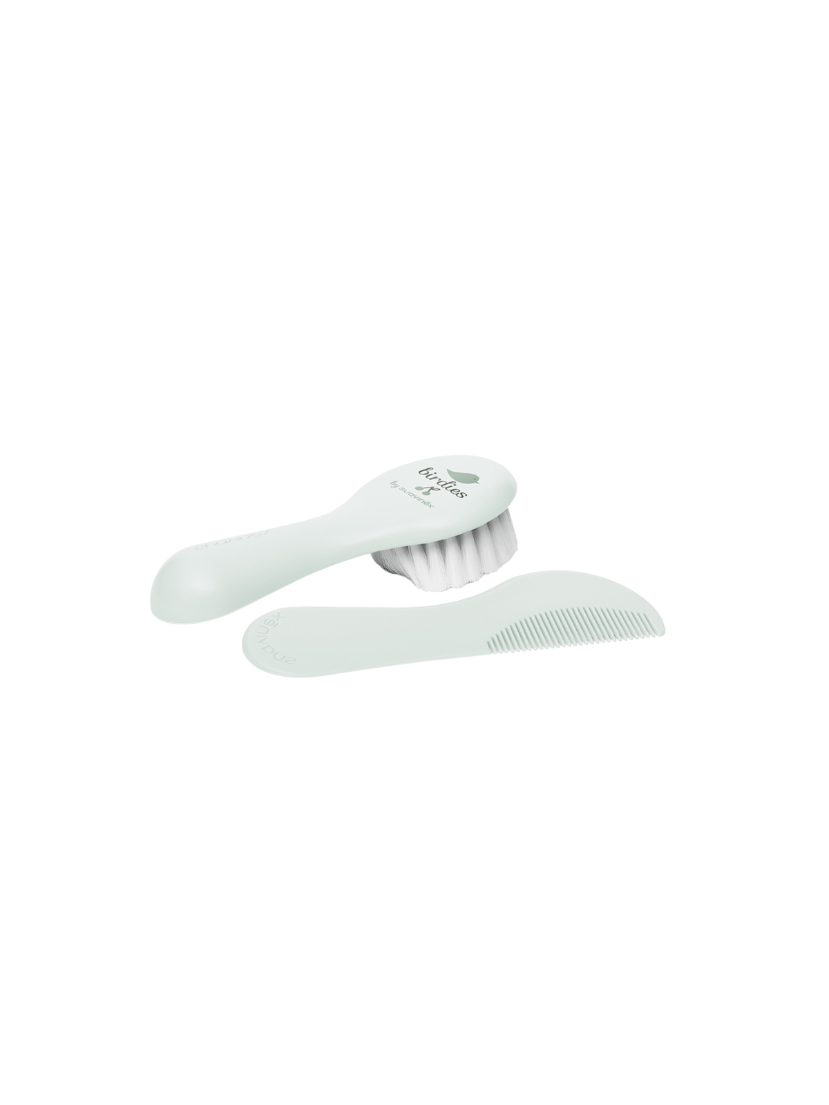 Suavinex set cepillo y peine verde
