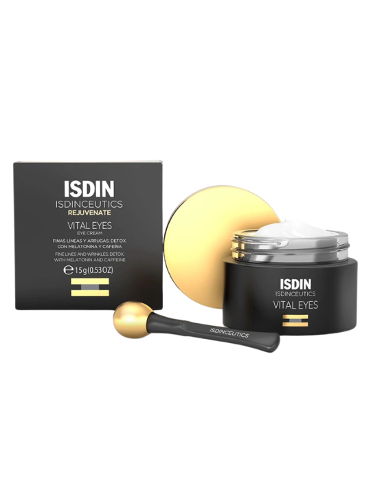 ISDIN Isdinceutics Vital Eyes Contorno de Ojos Antiedad con Melatonina y Cafeína 15 ml