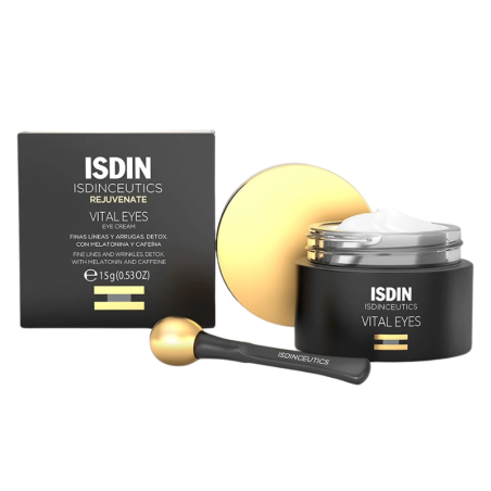 ISDIN Isdinceutics Vital Eyes Contorno de Ojos Antiedad con Melatonina y Cafeína 15 ml