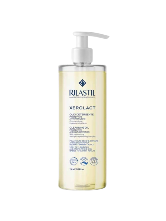 Rilastil xerolact aceite limpiador 1 envase 750 ml