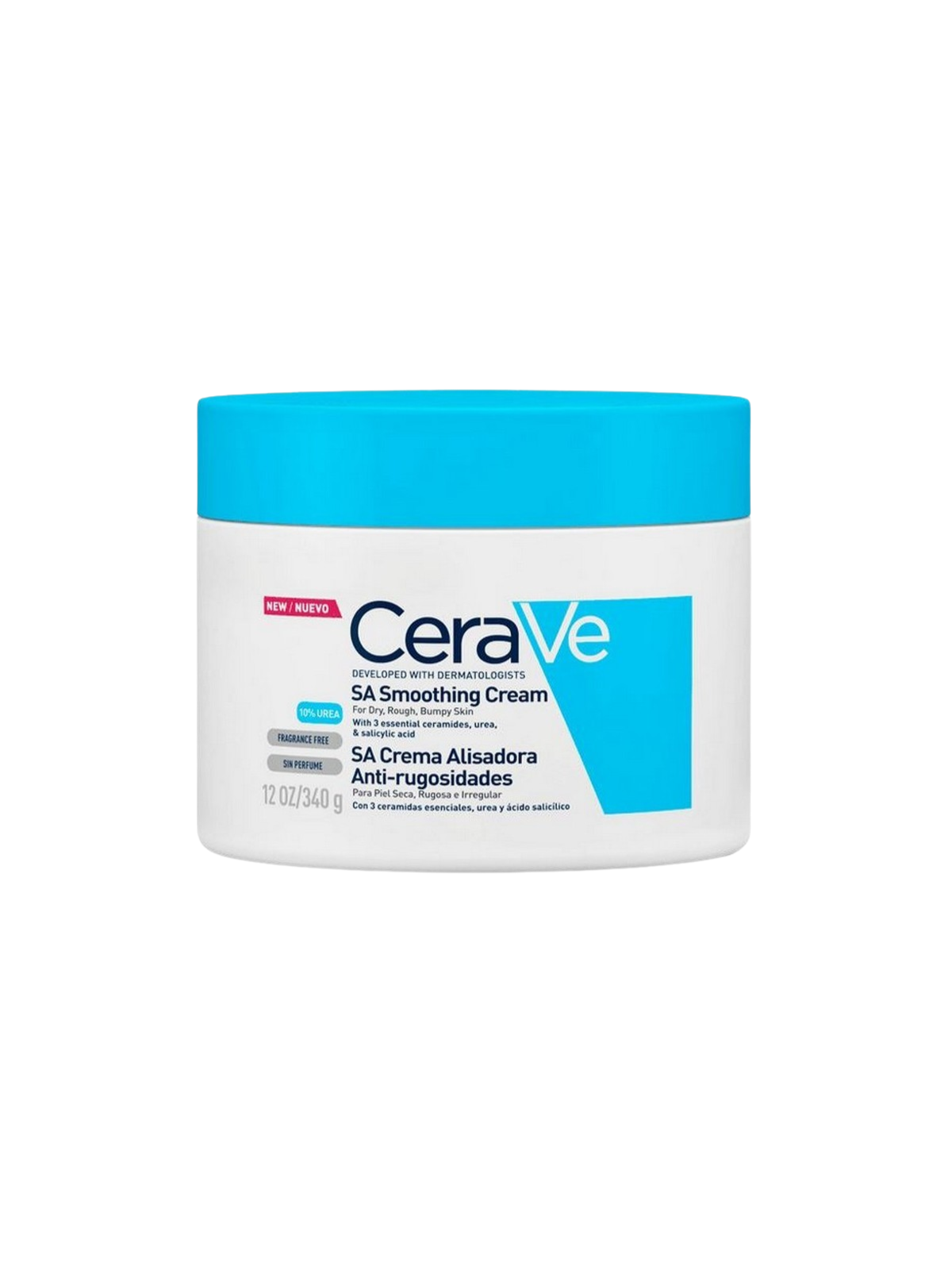 Cerave crema alisadora anti-rugosidades 340 g