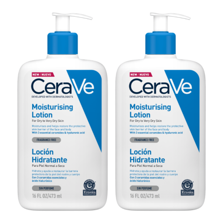 Cerave duplo locion hidratante 2 x 473ml