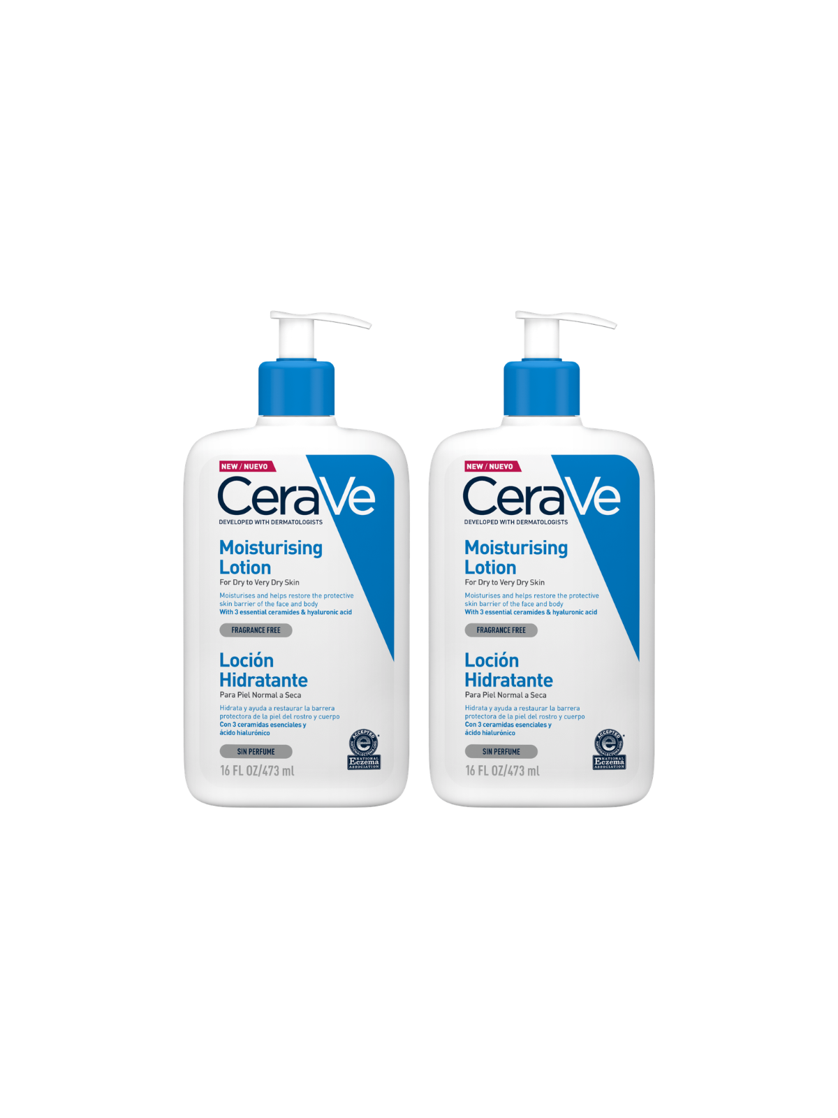 Cerave duplo locion hidratante 2 x 473ml