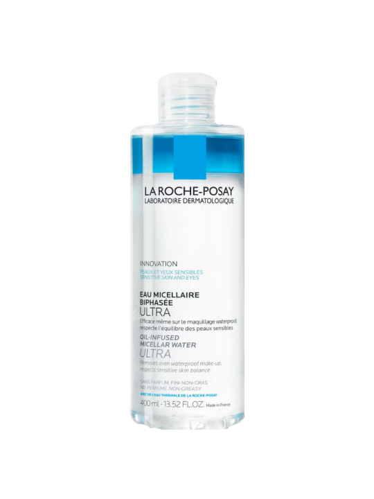 La roche posay agua micelar bifase ultra 400 ml
