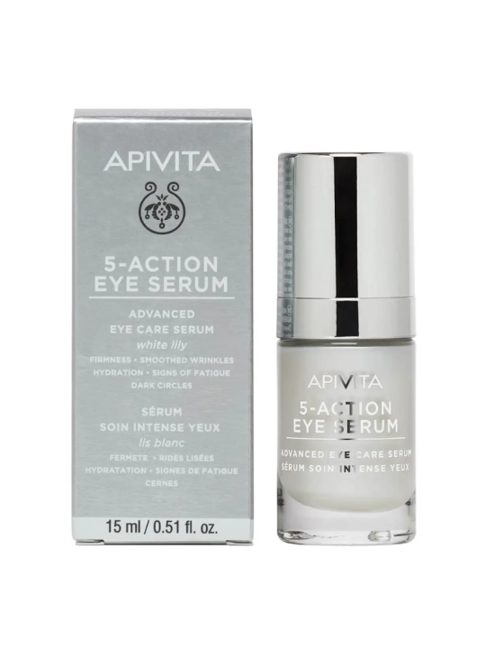 Apivita 5 Action Eye serum 15 ml