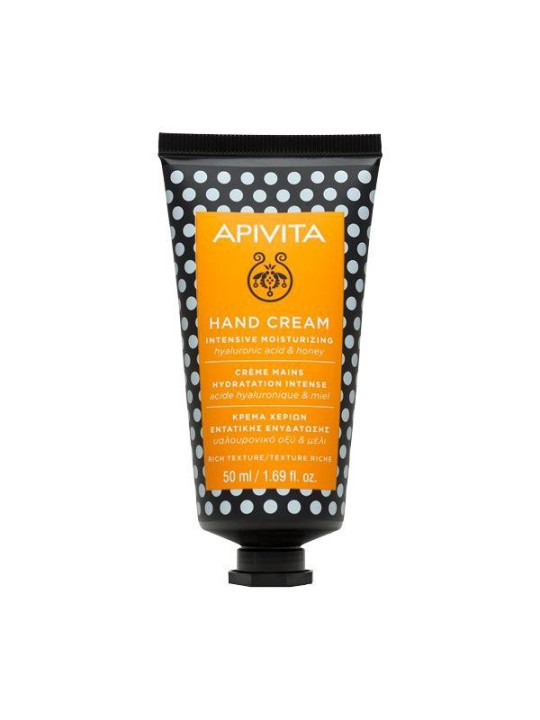 Apivita crema de manos acido hialuronico y miel 50ml