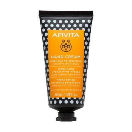 Apivita crema de manos acido hialuronico y miel 50ml