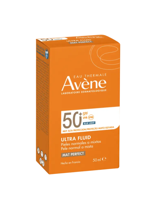 Avene solar mat perfect fluido con color spf 50+