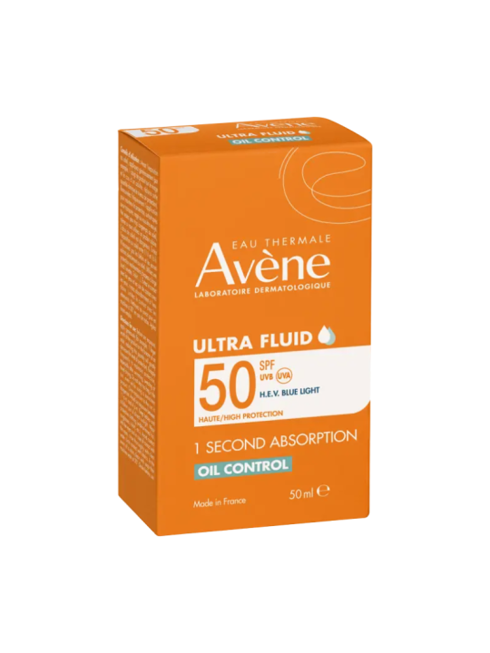 Avene solar oil control (antes ultra mat) fluido spf 50+