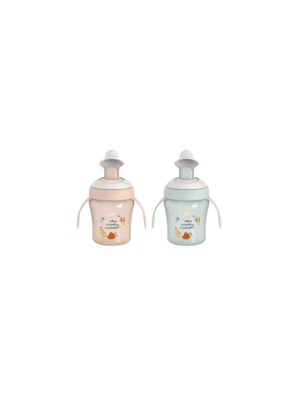 Suavinex Taza Antiderrame con boquilla +4 meses