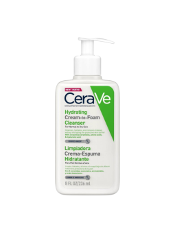 Cerave limpiador crema hidratante espumosa 236ml