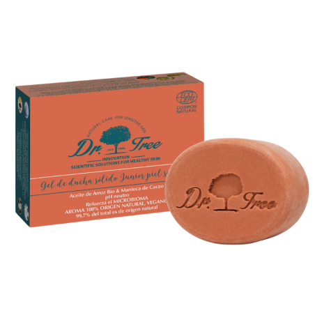Dr Tree gel de ducha solido junior piel sensible 1 pastilla 75 g