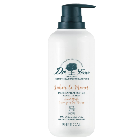 Dr Tree jabón de manos dermoprotector pieles sensibles 400 ml