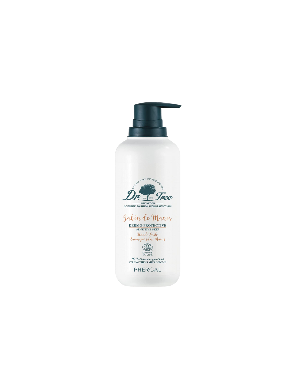 Dr Tree jabón de manos dermoprotector pieles sensibles 400 ml