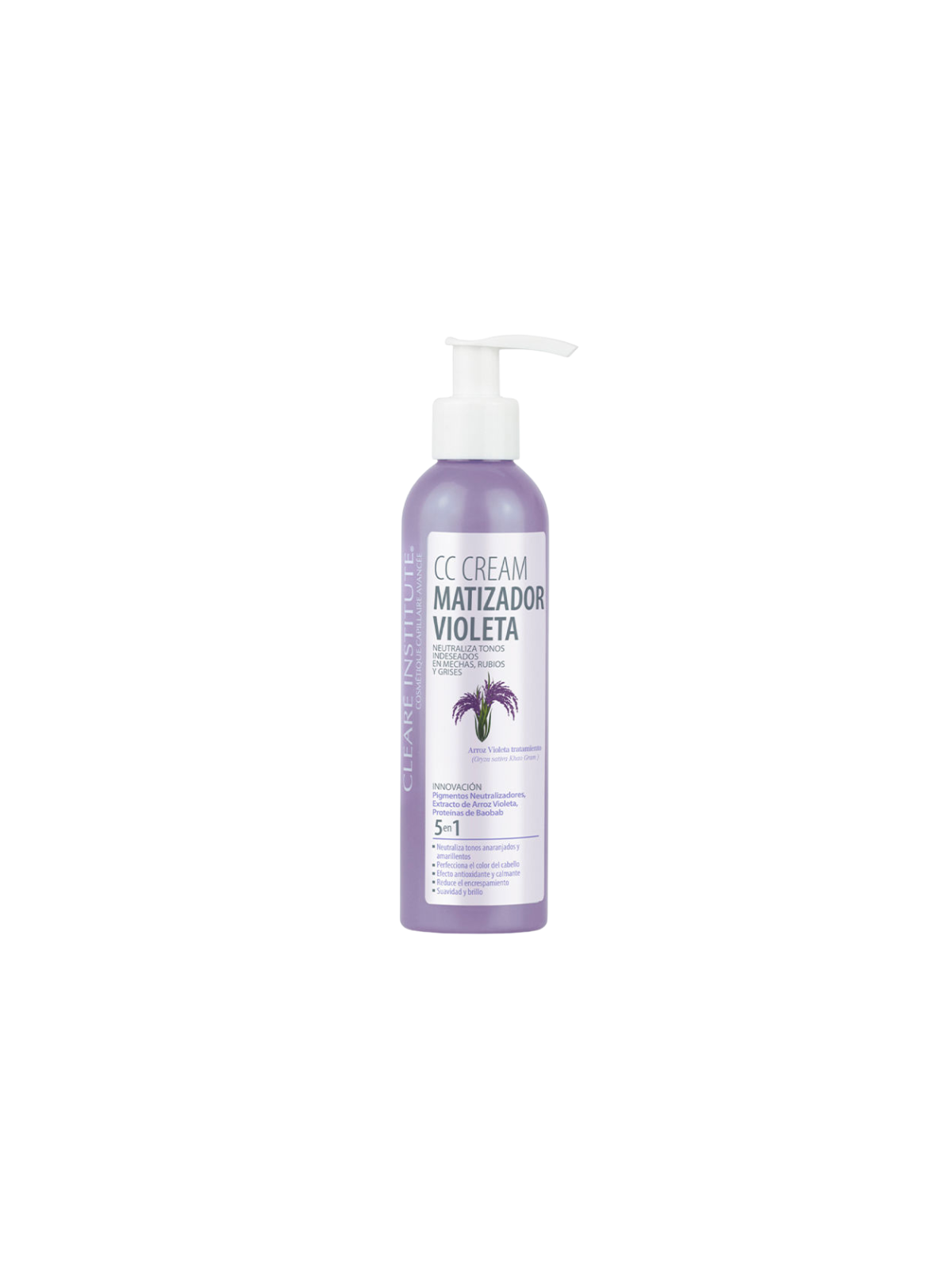 Cleare institute cc cream matizador violeta