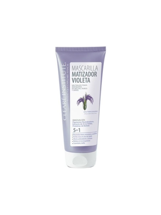 Cleare institute mascarilla matizador violeta 1 envase 200 ml