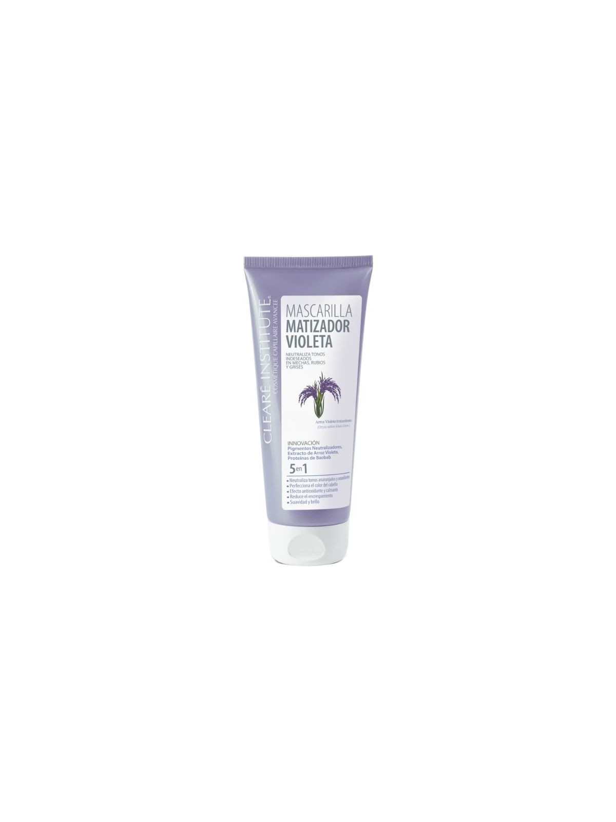 Cleare institute mascarilla matizador violeta 1 envase 200 ml
