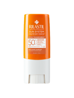 Rilastil sun system stick transparente spf 50+ 8,5 ml
