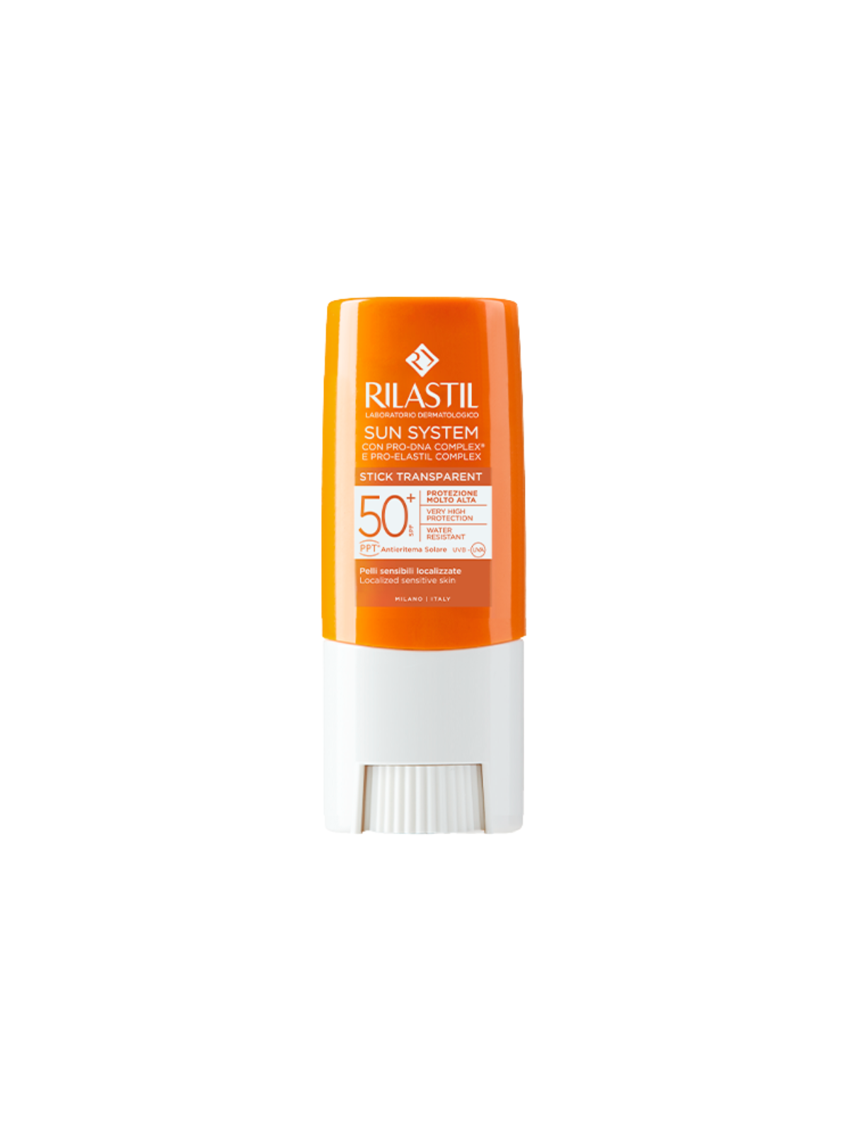 Rilastil sun system stick transparente spf 50+ 8,5 ml