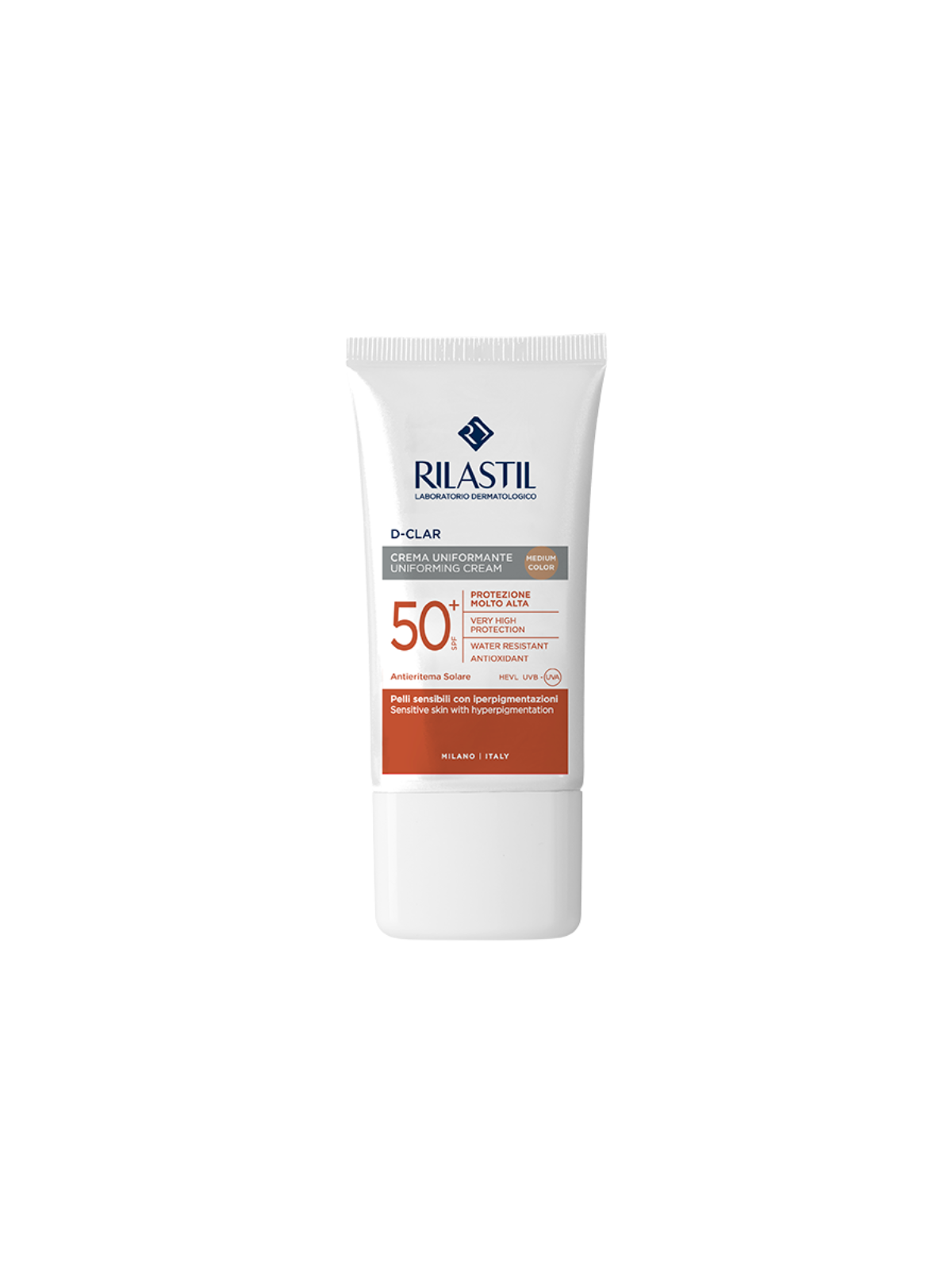Rilastil d-clar crema unificante medium spf 50 40 ml