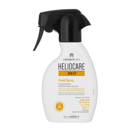 Heliocare 360º fluid protector solar spray spf 50 1 envase 250 ml
