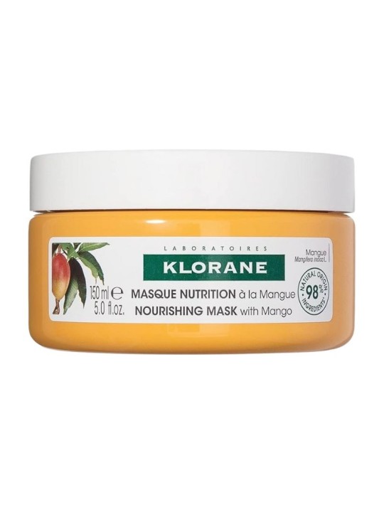 klorane mascarilla reparadora a la manteca de mango 150 ml