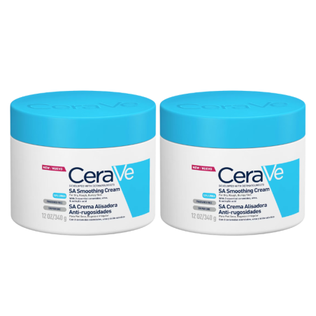 Cerave duplo crema alisadora anti-rugosidades 2 x 340g