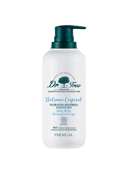 Dr Tree bálsamo corporal hidratante reparador pieles sensibles 400 ml