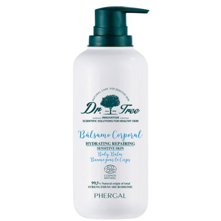 Dr Tree bálsamo corporal hidratante reparador pieles sensibles 400 ml