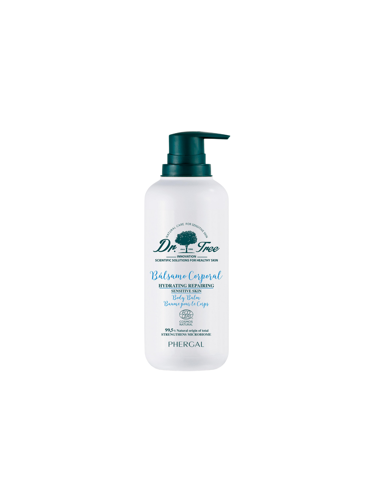 Dr Tree bálsamo corporal hidratante reparador pieles sensibles 400 ml