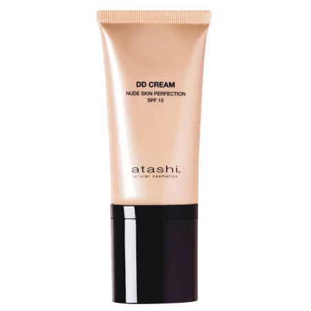Atashi cellular cosmetics DD cream nude SPF 15 skin perfection 1 envase 50 ML tono claro