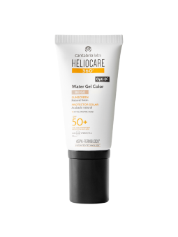 Heliocare 360º color water gel protector solar SPF 50+ 1 envase 50 ml color beige