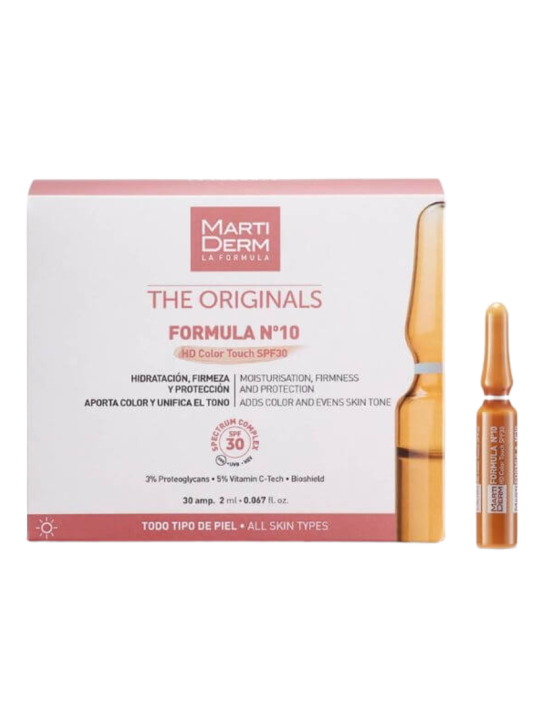Martiderm formula 10 hd color touch SPF 30