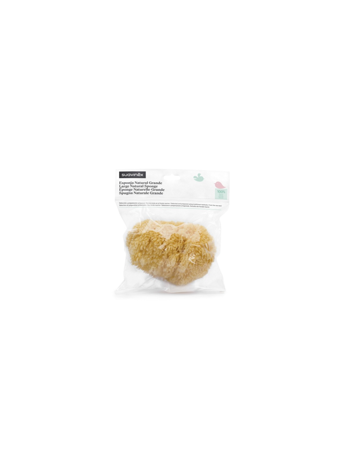 Suavinex esponja natural +0m