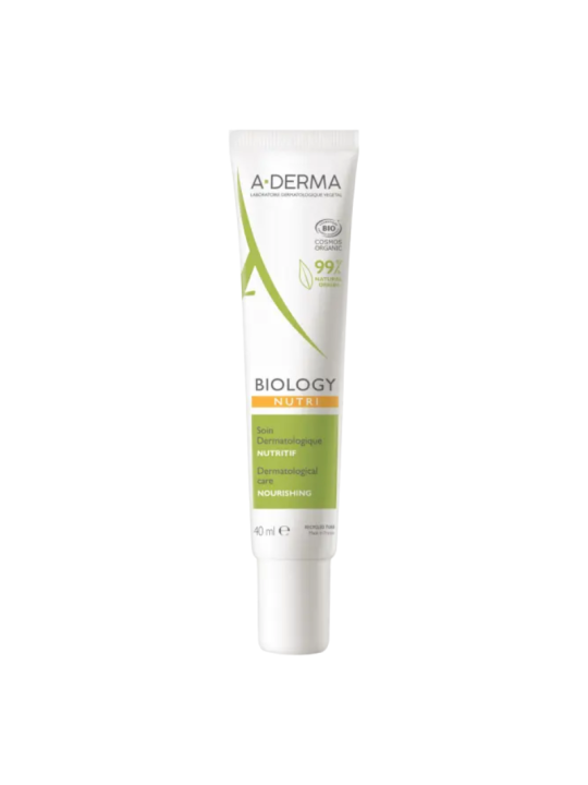 A-Derma biology nutri cuidado dermatológico nutritivo 1 envase 40 ml