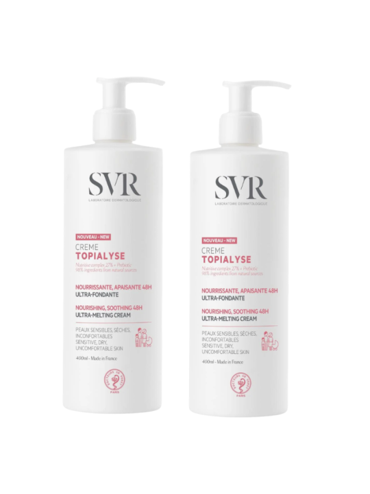 SVR topialyse crema emoliente duplo 400ml + 400ml