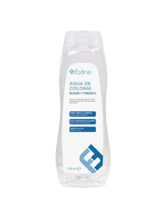 Farline colonia fresca y suave 750 ml