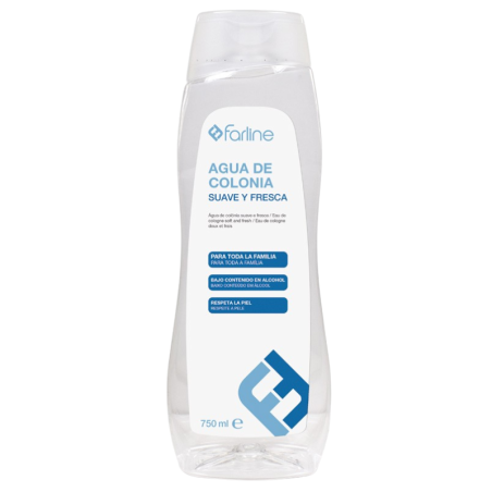 Farline colonia fresca y suave 750 ml