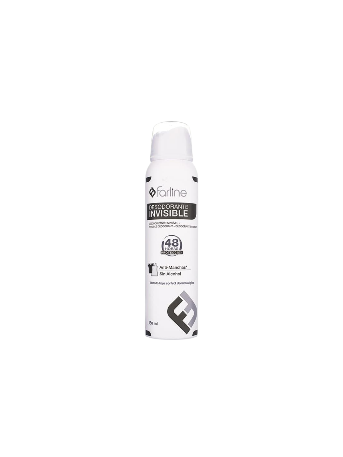 Farline spray desodorante invisible 150 ml