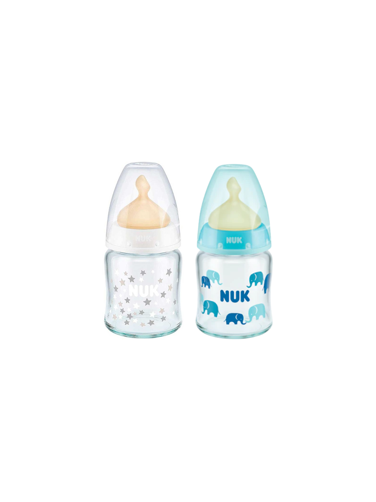 Nuk biberon first choice cristal latex 120ml