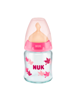 Nuk biberon first choice cristal latex 120ml