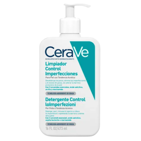 Cerave limpiador control imperfecciones 473 ml