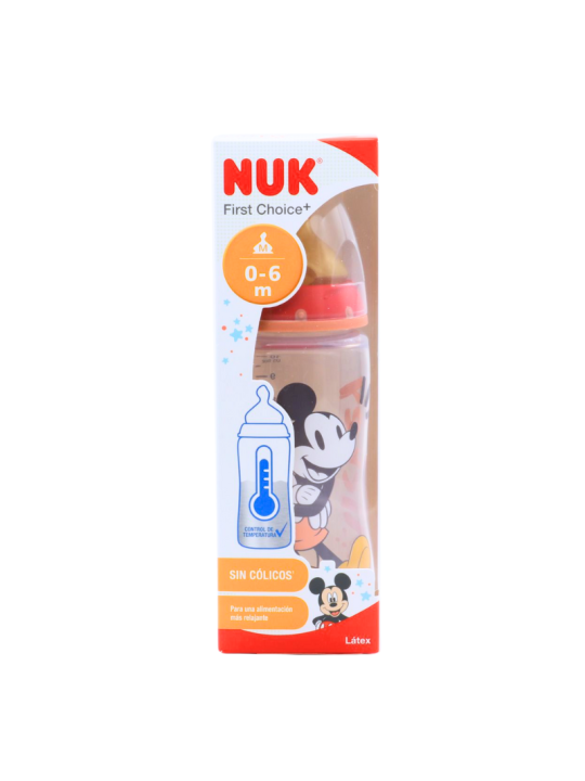 Nuk biberon fc pp latex 300 ml disney 0-6m