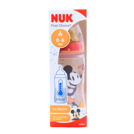 Nuk biberon fc pp latex 300 ml disney 0-6m
