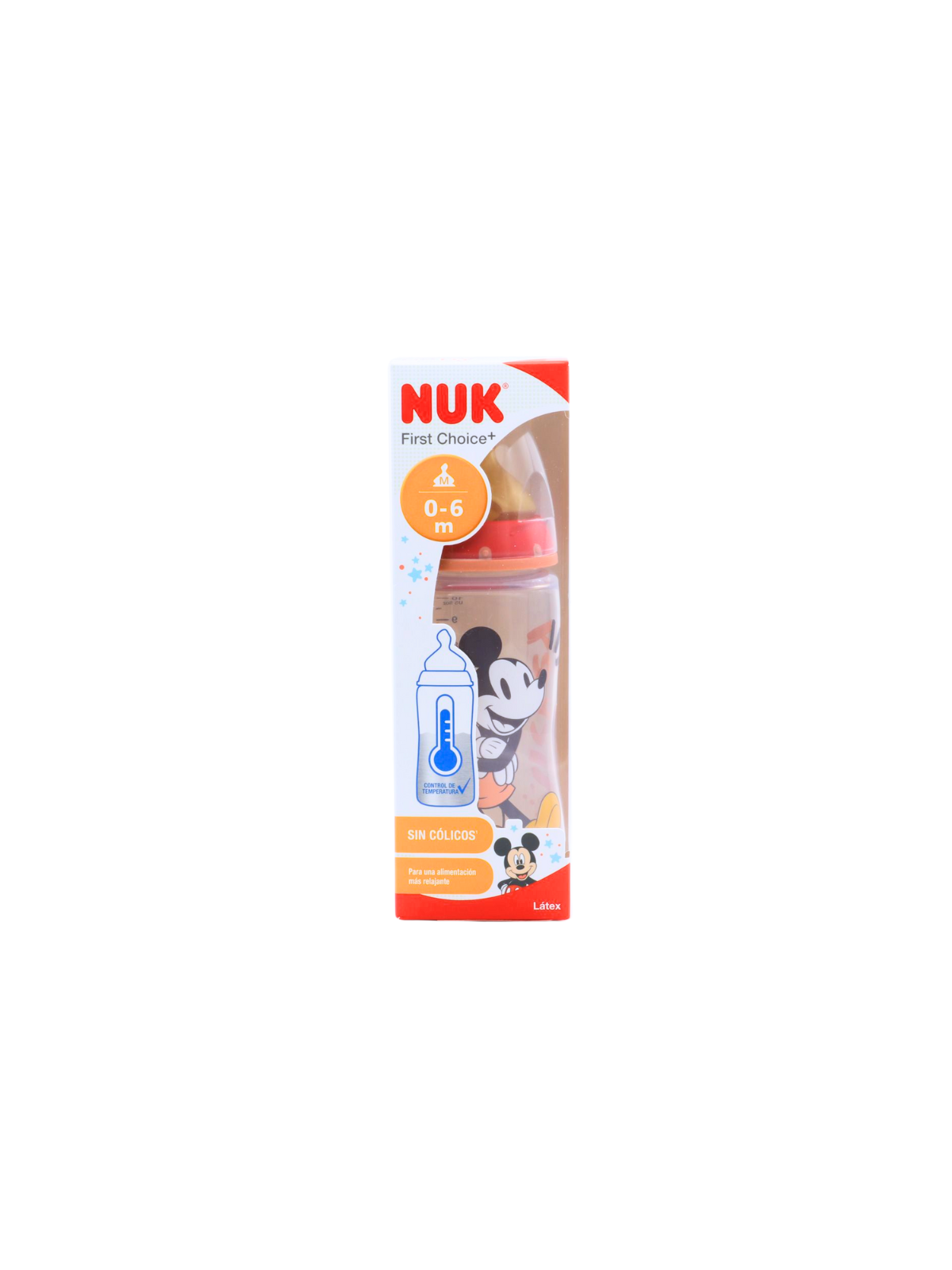 Nuk biberon fc pp latex 300 ml disney 0-6m
