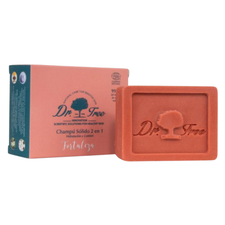 Dr Tree champú sólido 2 en 1 Fortaleza 75 gr