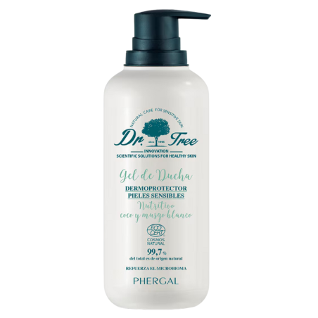 Dr Tree gel de ducha Nutritivo con Aroma a Coco y Musgo 500 ml