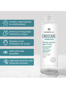 Endocare hydractive agua micelar 400 ml