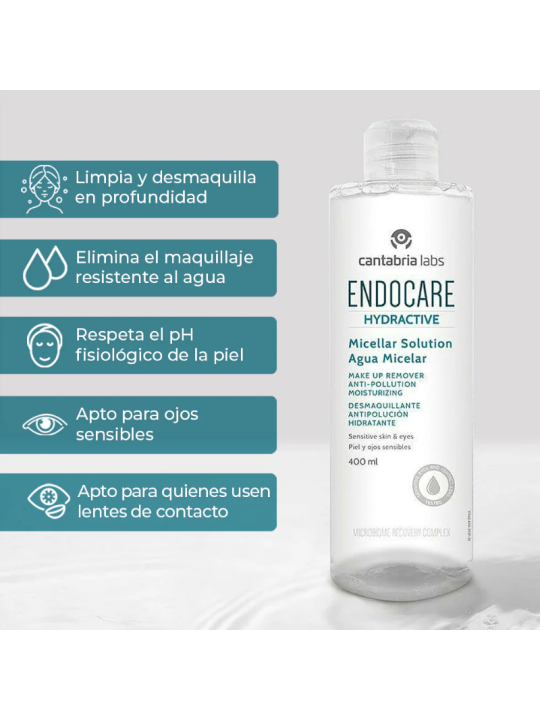 Endocare hydractive agua micelar 400 ml