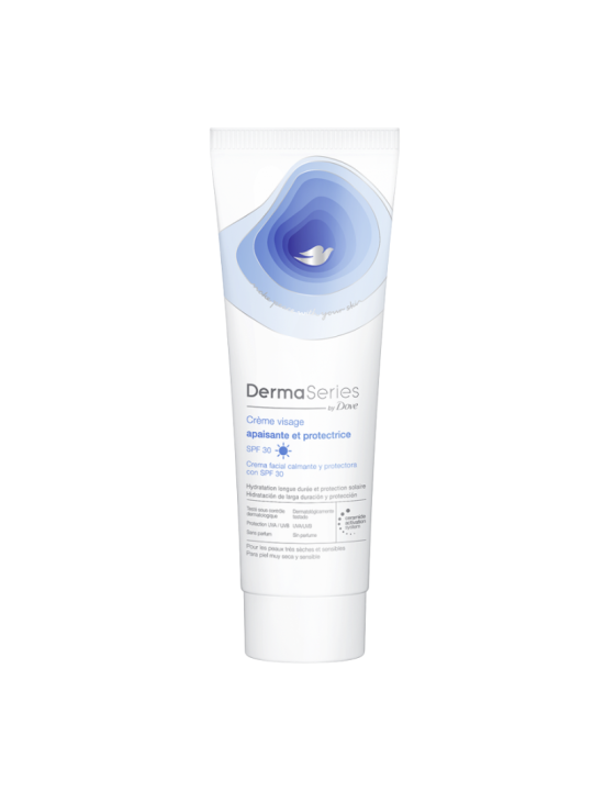DermaSeries crema facial Calmante y Protectora SPF 30 50 ml